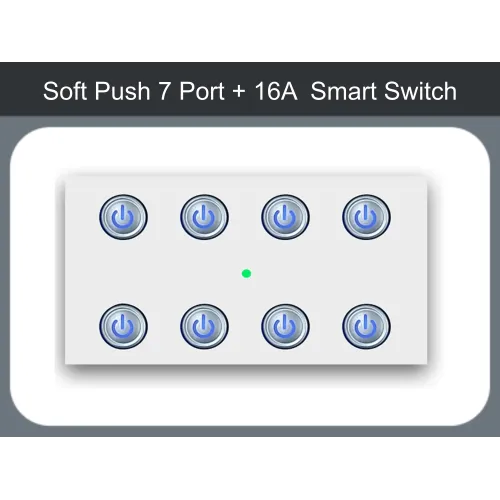8 Port Smart Modular Switch (with 1 port of 16A) |  [SB81-16A]