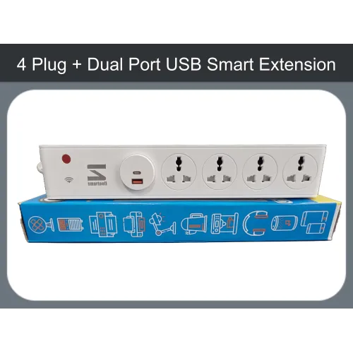 Smart Power Extension with USB Port | 5 Ports  [SE51-USB]